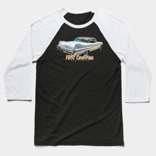 1957 Cadillac Coupe de Ville Baseball T-Shirt